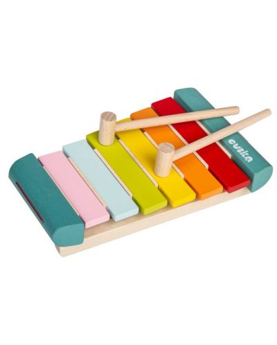 Дървена музикална играчка Cubika - Ксилофон - 1