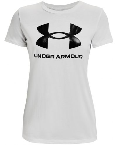 Дамска тениска Under Armour - Sportstyle Graphic , бяла - 1