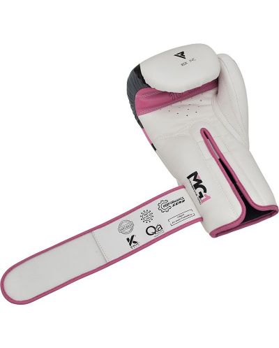 Дамски боксови ръкавици RDX - BGR-F7 , бели/розови - 7