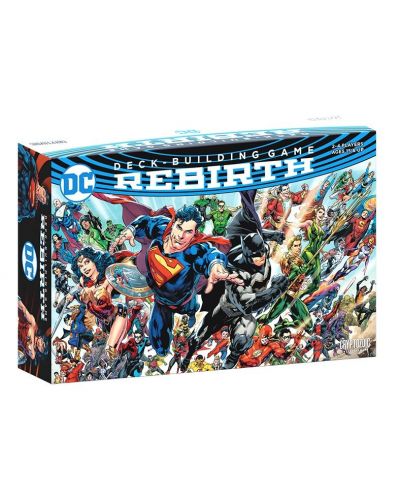 Настолна игра DC Deck-Building Game - Rebirth - 1