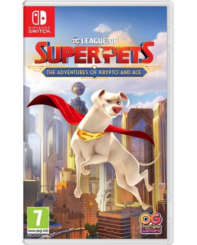 DC League of Super-Pets: The Adventures of Krypto and Ace (Nintendo Switch) - 1