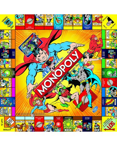 Настолна игра Monopoly - DC Comics Originals - 2