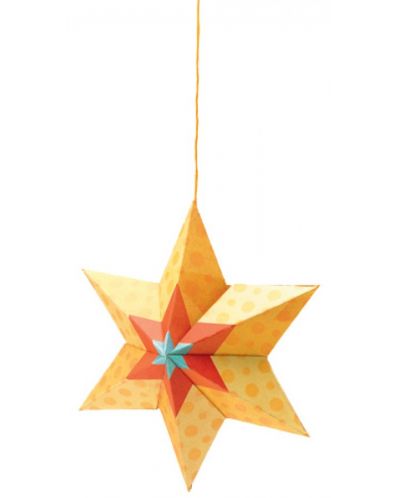 Висяща декорация за детска стая Djeco – Нощни звезди, 3 броя - 2