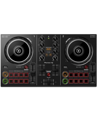 DJ контролер Pioneer - DDj 200, черен - 1