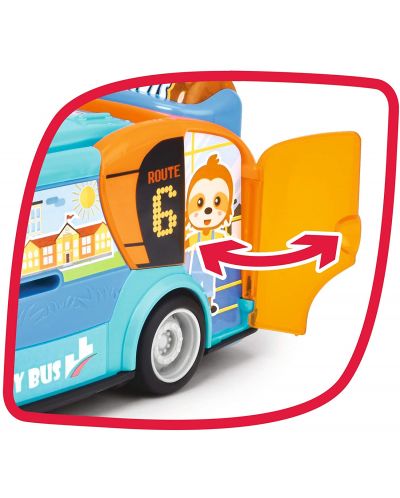 Детска играчка Dickie Toys ABC - Градски автобус,  BYD - 3