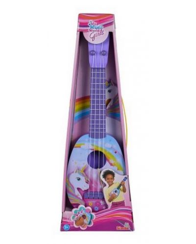 Детски музикален инструмент Simba Toys - Укулеле MMW. еднорог - 2