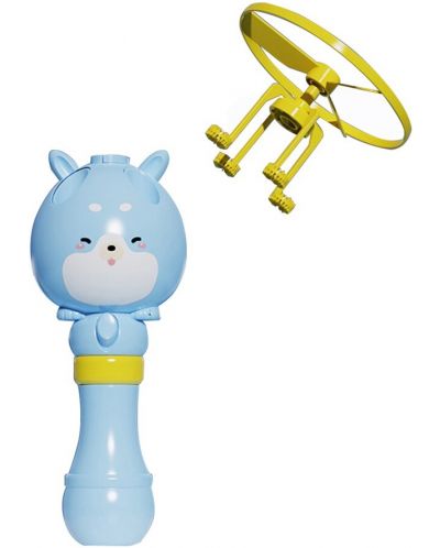 Детска играчка Raya Toys - Изстрелвачка за балончета, Куче - 1