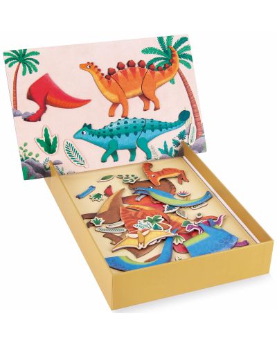 Детска магнитна игра Apli - Динозаври - 2