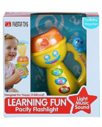 Детска играчка Raya Toys - Интерактивно фенерче - 3