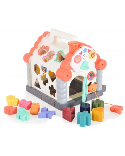 Детска играчка Hola Toys - Веселата сортер къща - 1