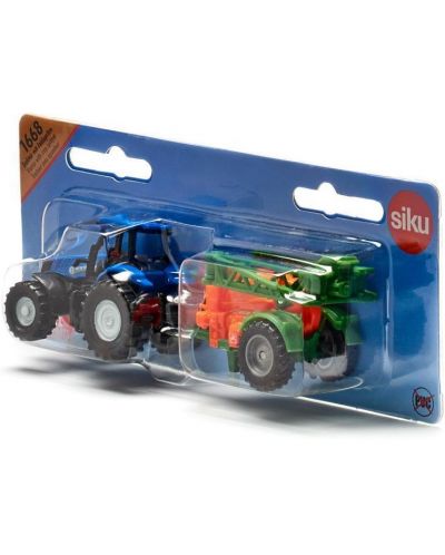 Детска играчка Siku - Tractor with crop sprayer - 5