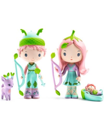 Детска играчка Djeco - Фигурка Lilly and Sylvestre - 1