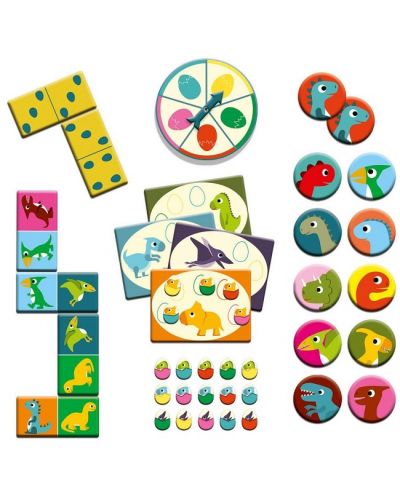 Детска образователна игра Djeco - Bingo, Memo, Domino - 3