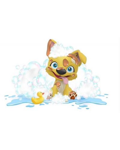 Детска играчка Kidz World Washy Friends - Кално кученце за къпане, Corgi - 6