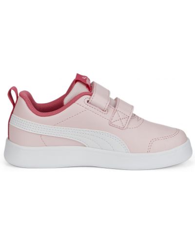 Детски обувки Puma - Courtflex v2 , розови/бели - 3