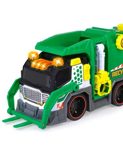 Детска играчка Dickie Toys - Камион за рециклиране, със звуци и светлини - 4
