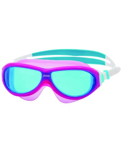 Детски очила за плуване Zoggs - Phantom Junior Mask, розови - 1