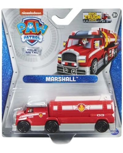 Детска играчка Spin Master Paw Patrol - Големият камион на Маршал, 1:55 - 1