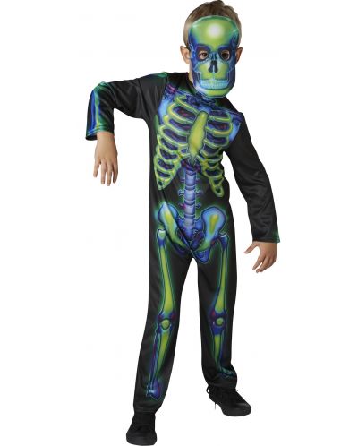 Детски карнавален костюм Rubies - Neon Skeleton, размер M - 2