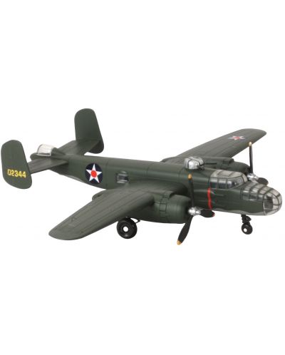 Детска играчка Newray - Самолет, War Style B25 Mitchell, 1:48 - 1