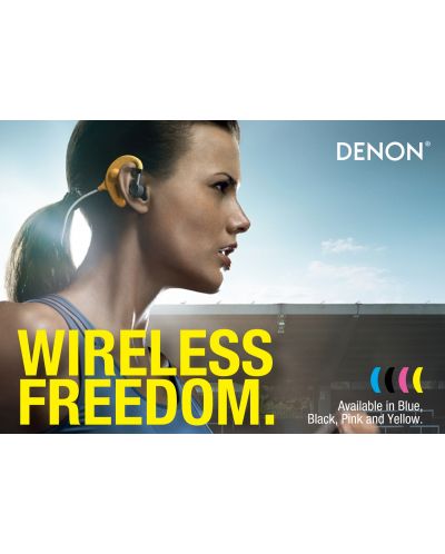Слушалки Denon AH-W150 - жълти - 4