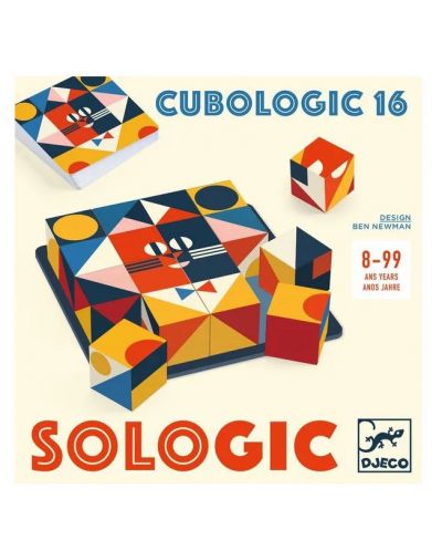 Детска логическа игра Djeco - Cubologic 16 - 1