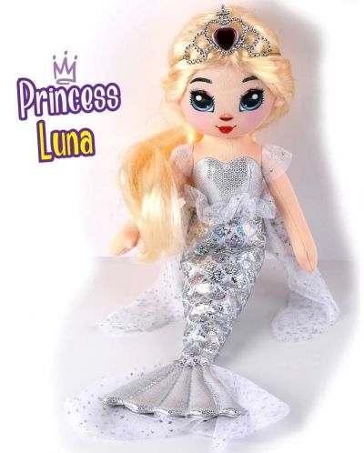 Детска играчка AM-AV - Кукла русалка принцеса, Изненада в мида, асортимент - 8