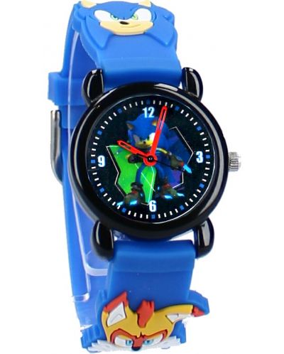 Детски часовник Vadobag Kids Time - Sonic, гладка каишка - 3