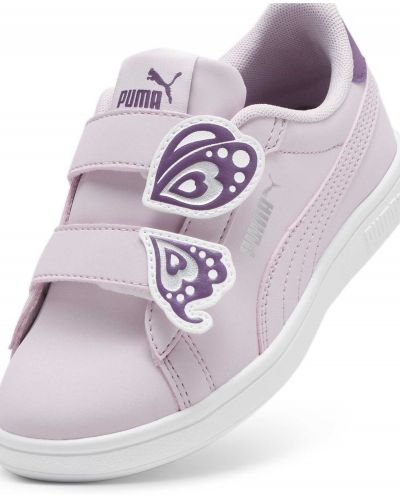 Детски обувки Puma - Smash 3.0 Butterfly V PS, розови - 4