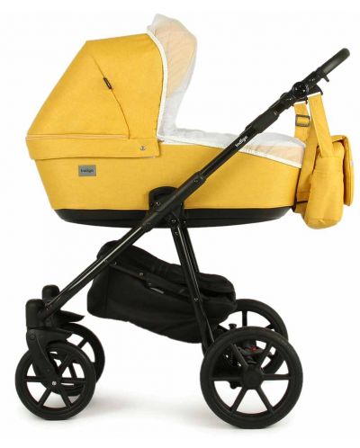 Комбинирана детска количка 2в1 Baby Giggle - Broco, жълта - 3