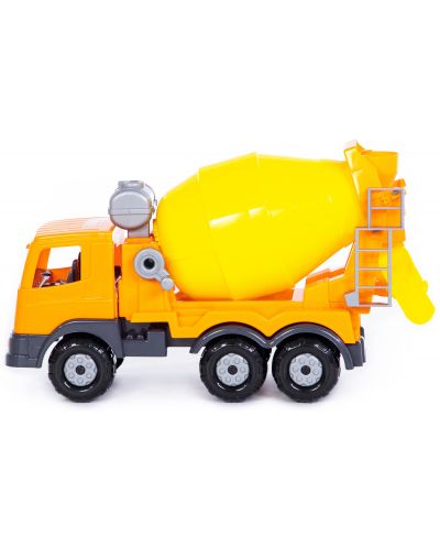 Детска играчка Polesie Toys - Камион с бетонобъркачка - 3