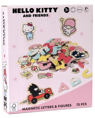 Детски образователен комплект Micki - Hello Kitty, 75 части - 4