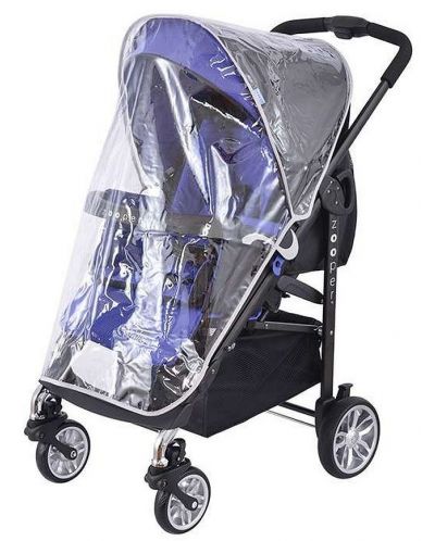 Комбинирана детска количка Zooper - Waltz, Royal Blue Plaid - 5