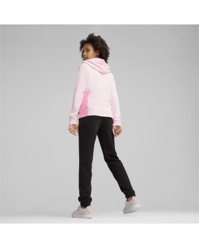 Детски спортен екип Puma - Hooded Sweatsuit , розов - 4