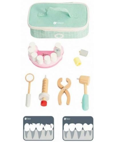 Детски дървен комплект Classic World - Малкия зъболекар - 3