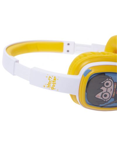 Детски слушалки Flip 'n Switch - Harry Potter, бели/жълти - 4