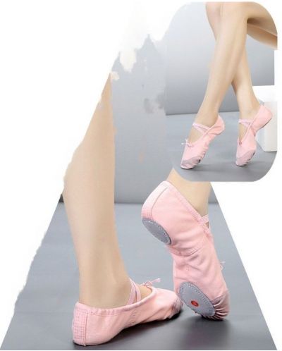 Танцови обувки (меки туфли) MAXIMA, Розови - 2