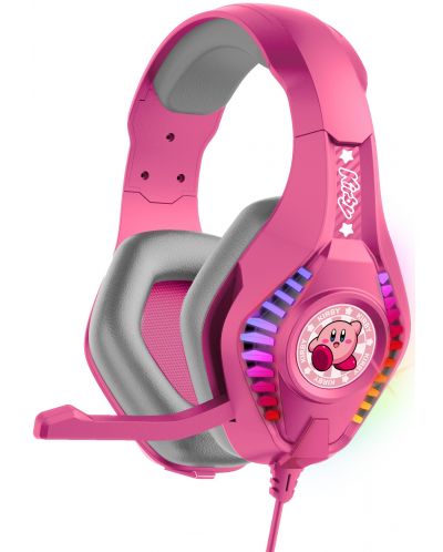 Детски слушалки OTL Technologies - Pro G5 Nintendo Kirby, розови - 1