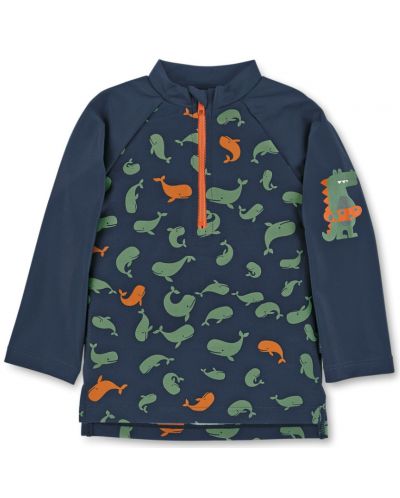 Детска блуза бански с UV 50+ защита Sterntaler - На акули, 98/104 cm, 2-4 години - 1