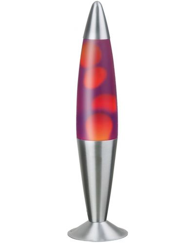 Декоративна лампа Rabalux - Lollipop 4106, 25 W, 42 x 11 cm, лилава - 1