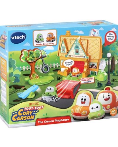 Детска играчка Vtech - Къщата за игра на Карсън (английски език) - 1