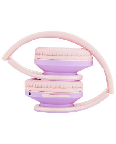 Детски слушалки PowerLocus - P2 Unicorn, безжични, розови - 6