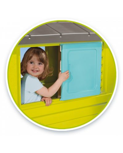 Детска градинска къщичка за игра Smoby - Maison Pretty - 3