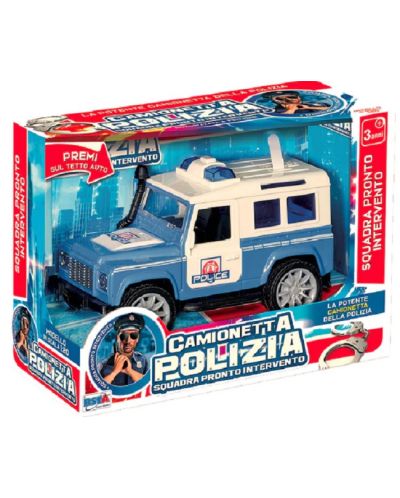 Детска играчка RS Toys - Полицейски джип със звук и светлини - 1