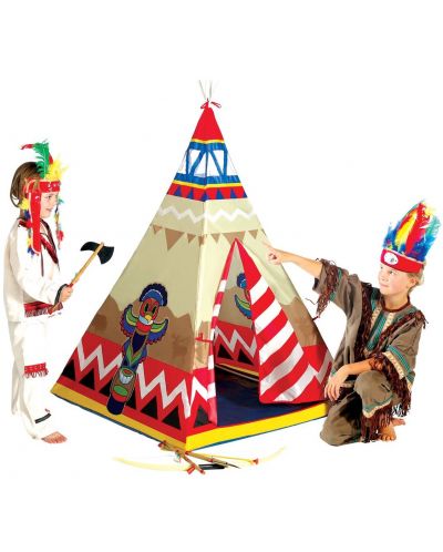 Детска палатка за игра Micasa - Индианци - 2