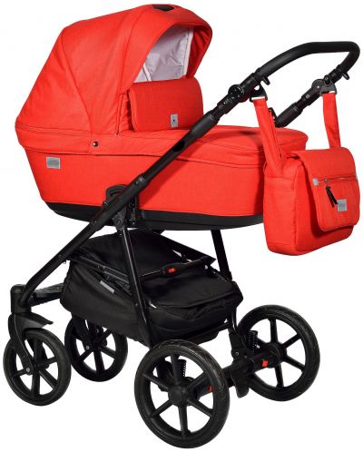 Комбинирана детска количка 2в1 Baby Giggle - Broco, червена - 1