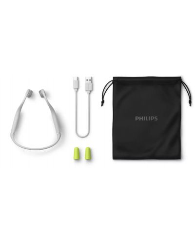 Детски слушалки Philips - TAK4607GY/00, безжични, сиви - 5