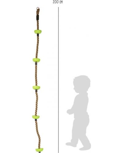 Детско въже за катерене Small Foot, 200 cm - 3