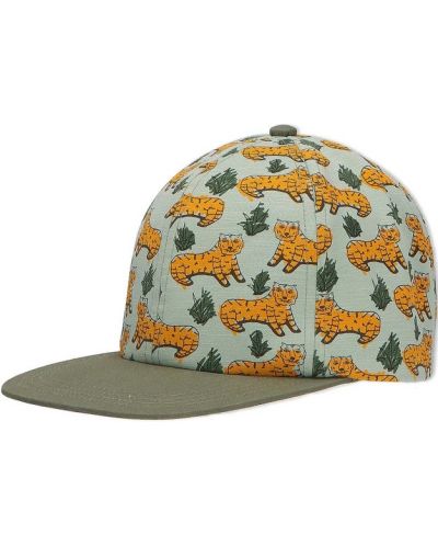 Бейзболна шапка с UV 50+ защита Sterntaler - С тигри, 51 cm, 18-24 месеца - 1