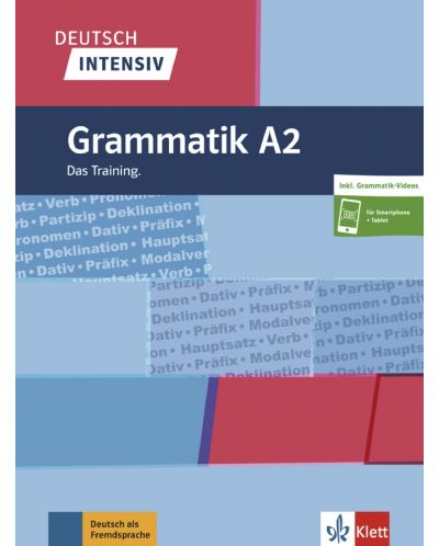 Deutsch intensiv Grammatik A2  /Buch + online / - 1